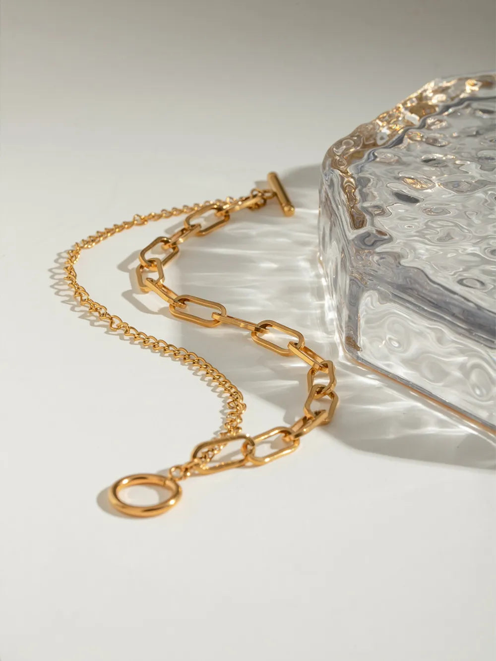 Bracelet Alba — Double Chaîne Dorée