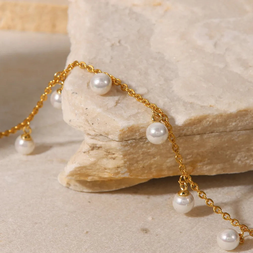 Chevillière Perla — Doré 18K