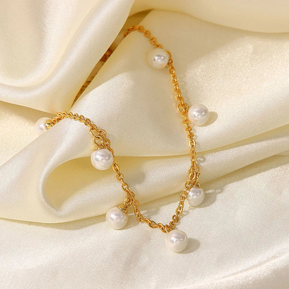 Chevillière Perla — Doré 18K