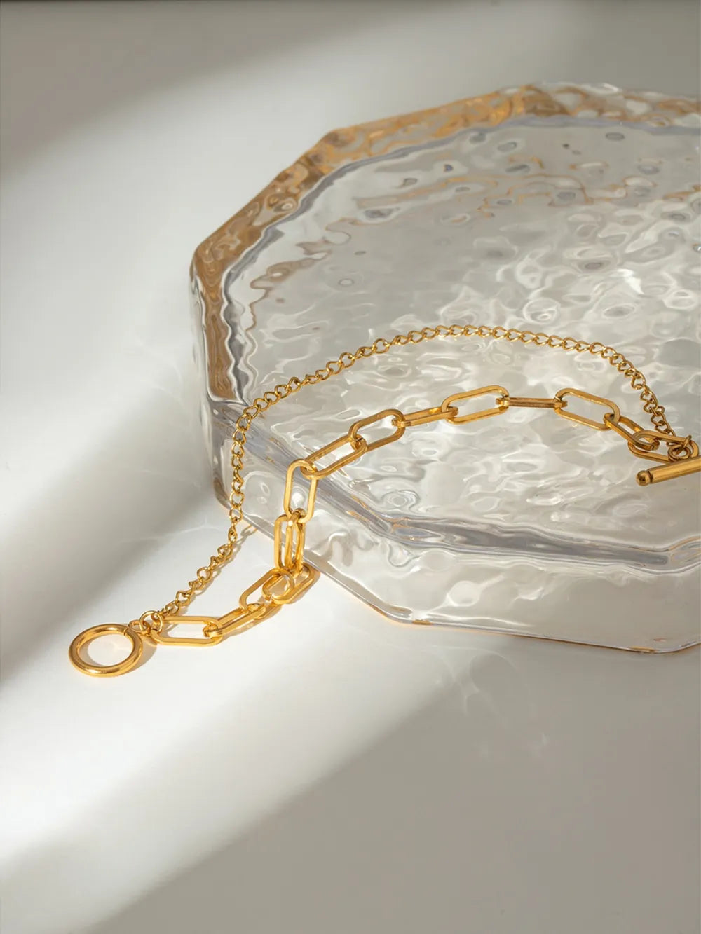 Bracelet Alba — Double Chaîne Dorée