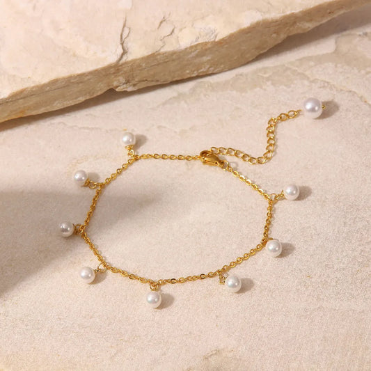 Chevillière Perla — Doré 18K